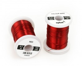 Colour Wire, 0.31 mm, Red